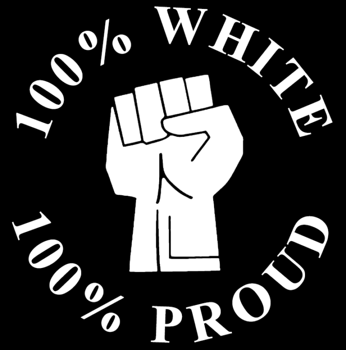 100% White