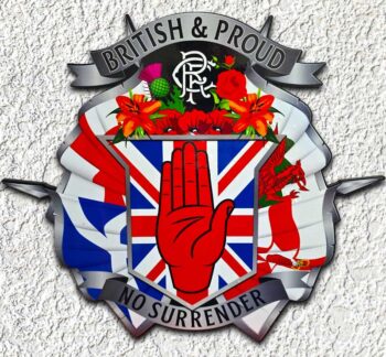 British & Proud Red Hand – Small or Large