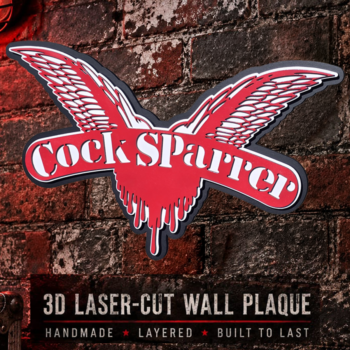 Cock Sparrer 3D Wall Plaque